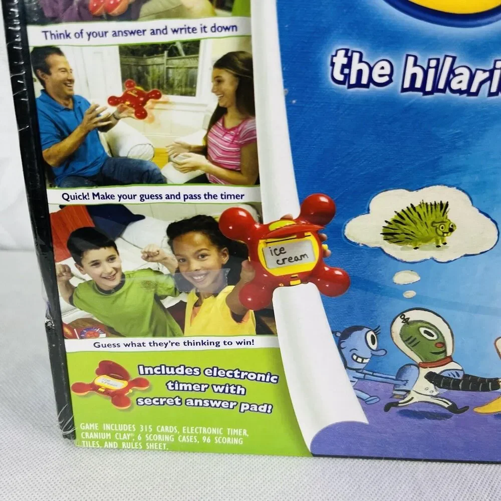 Cranium Conga Board Game Hilarious‎ Guess What I'm thinking Game New Sealed